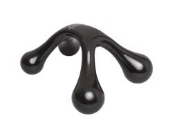 Šedých odtieňov Body Massager - čierna vášeň