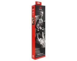 Sei Mio - rozpínacia tyč s putami (čierna)