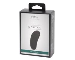 Sensation - čierny klitoris vibrátor, 50 odtieňov šedej