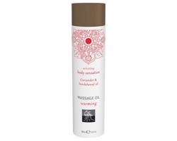 Shiatsu Warming - masážny olej - koriander-santalové drevo 100ml