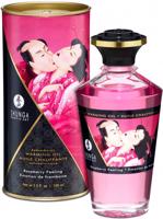 Shunga afrodiziakálny hrejivý zbozkávateľný olej – Sweet Raspberry (100 ml)