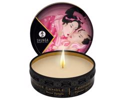 Shunga - masážna sviečka - ruža (30 ml)