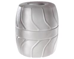 SilaSkin Guľôčkový krúžok a nosítko (biela)