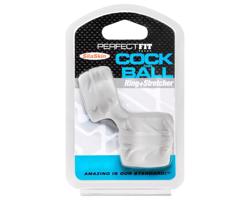 SilaSkin prsteň na penis a semenníky (biely)