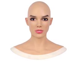 Silikónová ženská maska (prírodná)