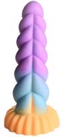 Silikónové dildo s prísavkou Mystique Unicorn (21 cm) + darček Natural gél 15 ml
