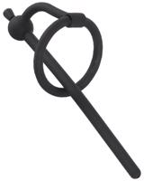 Silikónový sperma stopper s krúžkom a zátkou Pissing Pleasure (6 mm)