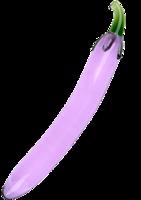Sklenené dildo Mr. Eggplant (19 cm)