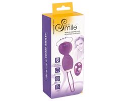 SMILE Love Ball - rotujúce vibračné vajíčko (fialové)