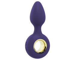SMILE - nabíjateľný anál vibrátor (fialový)
