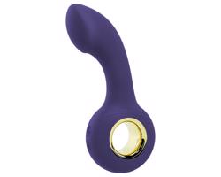 SMILE - nabíjateľný G a P bod vibrátor (fialový)