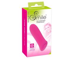 SMILE Power Bullet - nabíjací, extra silný mini vibrátor (ružový)