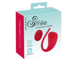 SMILE Slim Panty - nabíjací, bezdrôtový klitorisový vibrátor (červený)