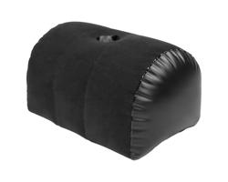 Spálne Fantázie - nafukovací sex vankúš s držiakom na vibrátor (čierny)