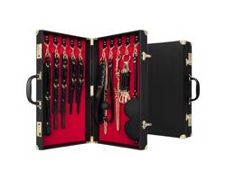 Spálňové Fantázie - 11-dielny BDSM kufor (čierny)