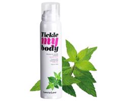Šteklenie tela - mätová masážna pena (150ml)