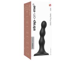 Strap-on-me Balls S - guličkový, prísavkový dildo (čierny)