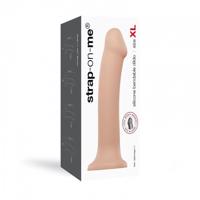 Strap-on-me XL - dvojvrstvové realistické dildo - extra veľké (prírodné)