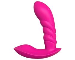 Sunfo - inteligentný nasadzovací vibrátor (ružový)