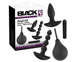 Súprava análnych vibrátorov Black Velvet (4 diely)