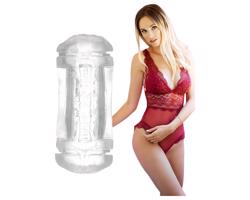 Susedka Sophia - umelá vagína a ústa (priehľadné)