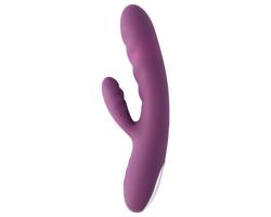Svakom Avery - nabíjateľný vibrátor s pohybujúcim sa ramenom na klitoris (fialový)