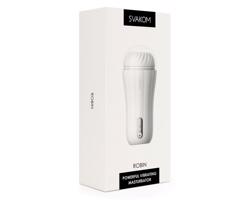 Svakom Robin - nabíjací masturbátor (biely)
