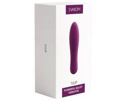 Svakom Tulip - nabíjateľný mini vibračný tyčinka (fialová)