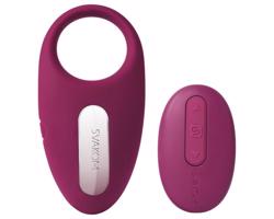 Svakom Winni - rádiový vibračný krúžok na penis (fialový)