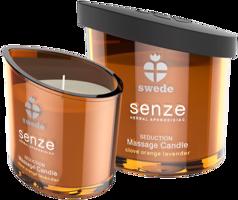 SWEDE - SENZE SEDUCTION MASSAGE CANDLE - CLOVE, ORANGE, LAVENDER