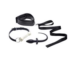 TAILZ Puppy Player Set – análna sada dildá – 4 ks