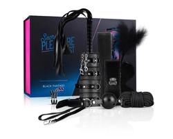 Tajomný pôžitok - pokročilá BDSM sada - 14 dielov (čierna)