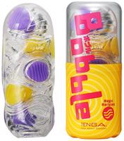 Tenga Bobble flexibilný masturbátor (14 cm), žlto-fialový