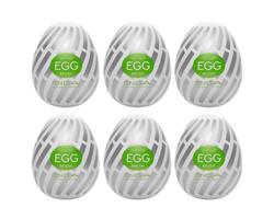 TENGA Egg Brush - vajíčko masturbátor (6ks)