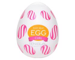 TENGA Egg Curl - vajcový masturbátor (1ks)