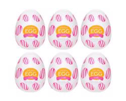 TENGA Egg Curl - vlnivé potešenie (balenie 6 ks)