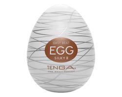 TENGA Egg Silky II - vajcový masturbátor (1 ks)