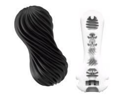 TENGA Flex - masturbátor (čierny)