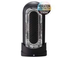 TENGA Flip Zero - výkonný masturbátor (čierny)
