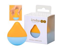 TENGA Iroha mini - Mini klitoriálny vibrátor (oranžovo-modrý)