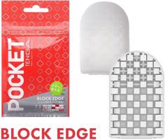 Tenga Pocket jednorazový masturbátor (7 cm), červený