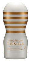 TENGA Premium Gentle - jednorazový masturbátor (biely)