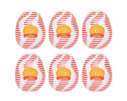 TENGA Vajíčko Tube - set 6 masturbátorov