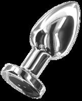 ToyJoy Buttocks Vibrating Metal Buttplug S