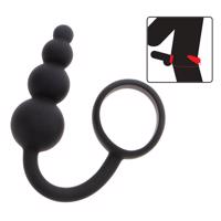 ToyJoy Manpower Anal Plug &amp;amp;amp; Cock Ring Black