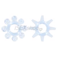 ToyJoy Power Stretchy Rings erekčné krúžky číre 2ks