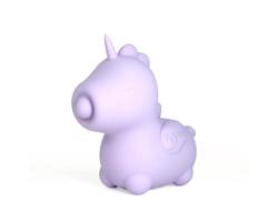 Unihorn Karma - nabíjateľný fialový stimulátor klitorisu v tvare jednorožca