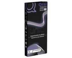 Uniq - latex-free orálny kondóm (3 ks)