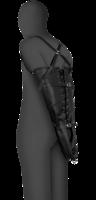 Vak na spútanie rúk Lace-up Full Sleeve Arm Restraint