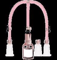 Vákuová pumpa na bradavky a klitoris Rose Gold, Large